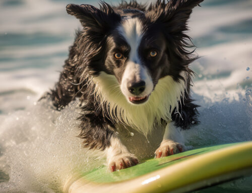 How To Teach A Dog To Surf